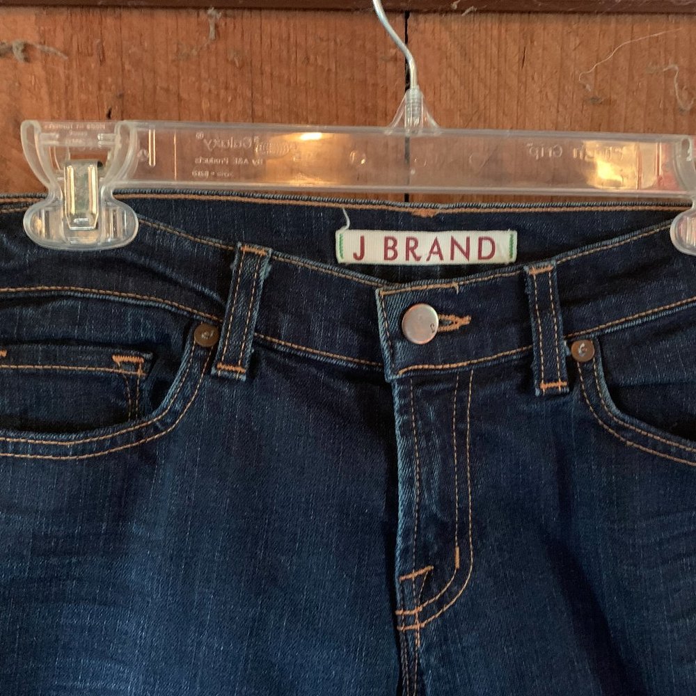 J Brand Dark Denim Skinny Jeans Xlnt Cond Sz 27